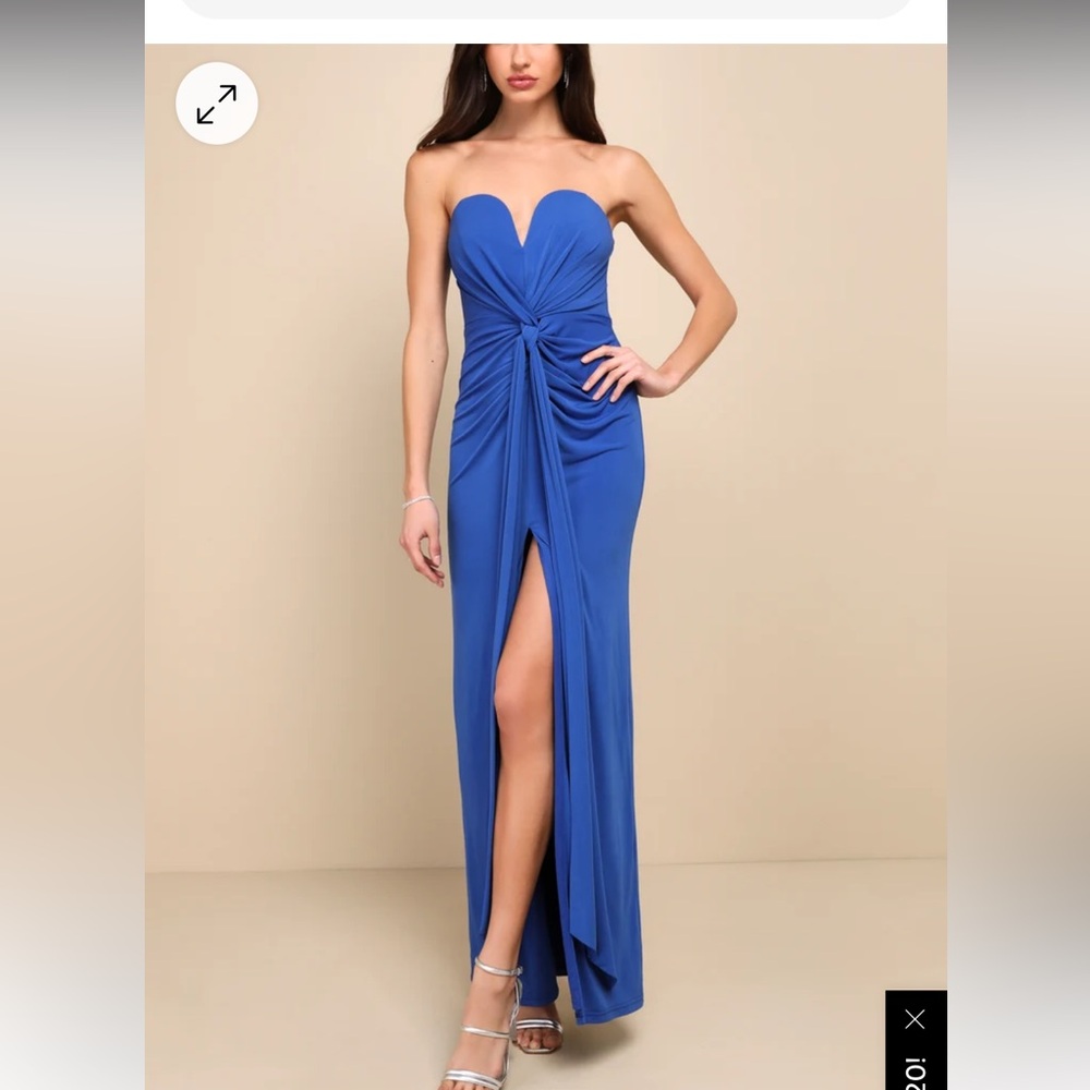 Blue Lulus Event Dress
